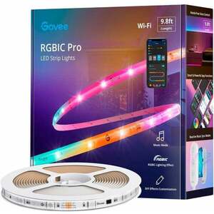 Govee WiFi RGBIC Smart PRO LED 3m Štúdiové svetlo vyobraziť