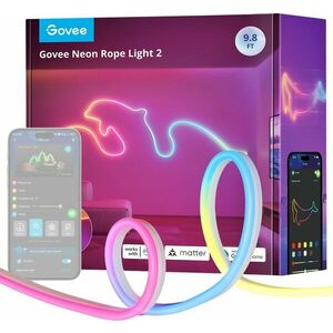 Govee Neon 2 MATTER 3m - RGBIC Štúdiové svetlo vyobraziť