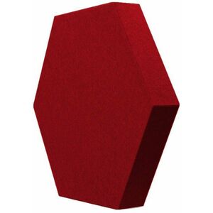 Mega Acoustic HexaPET 5 cm Dark Red Absorpčný penový panel vyobraziť