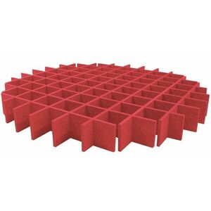 Mega Acoustic AcouCloud PET 9 cm Dark Red Absorpčný penový panel vyobraziť