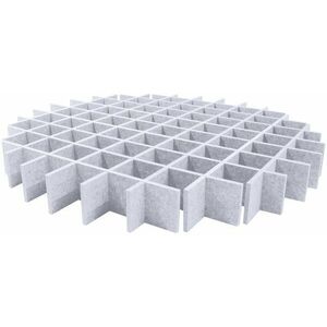 Mega Acoustic AcouCloud PET 9 cm Light Gray Absorpčný penový panel vyobraziť