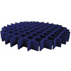 Mega Acoustic AcouCloud PET 9 cm Navy Blue Absorpčný penový panel vyobraziť