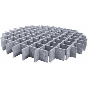 Mega Acoustic AcouCloud PET 9 cm White-Gray Absorpčný penový panel vyobraziť