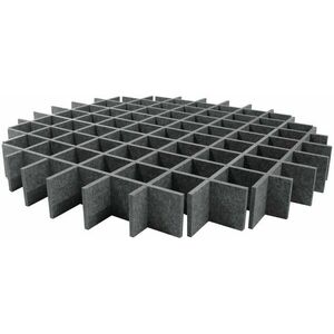 Mega Acoustic AcouCloud PET 9 cm Dark Gray Absorpčný penový panel vyobraziť