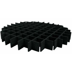 Mega Acoustic AcouCloud PET 9 cm Black Absorpčný penový panel vyobraziť