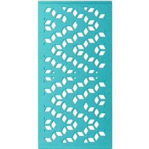 Mega Acoustic AcouScreen PET 1 cm Turquoise Absorpčný penový panel vyobraziť