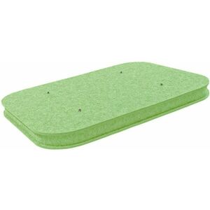 Mega Acoustic AcouCloud Flat PET 7 cm Green Absorpčný penový panel vyobraziť