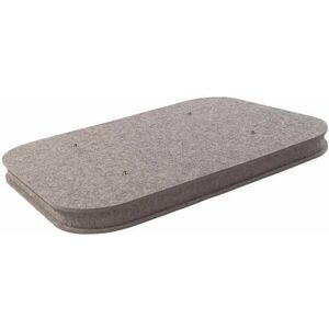 Mega Acoustic AcouCloud Flat PET 7 cm Gray Absorpčný penový panel vyobraziť