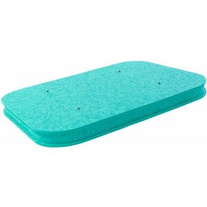 Mega Acoustic AcouCloud Flat PET 7 cm Turquoise Absorpčný penový panel vyobraziť