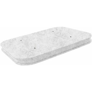 Mega Acoustic AcouCloud Flat PET 7 cm White-Gray Absorpčný penový panel vyobraziť