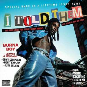 Burna Boy - I Told Them... (LP) vyobraziť