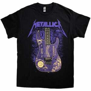 Metallica Tričko Ouija Purple Unisex Black 2XL vyobraziť