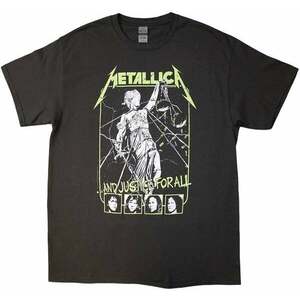 Metallica Tričko Justice Faces Unisex Charcoal Grey 2XL vyobraziť