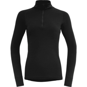 Devold Duo Active Merino 205 Zip Neck Woman Black XL Termoprádlo vyobraziť