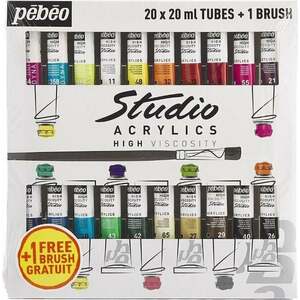 Pébéo 69.2920 Sada akrylových farieb 20 x 30 ml vyobraziť