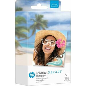 HP Sprocket Zink paper 50 ks Fotopapier vyobraziť