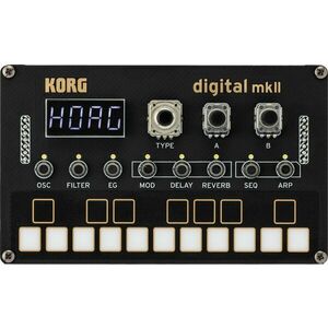 Korg Nu: Tekt NTS-1 MKII Syntetizátor vyobraziť