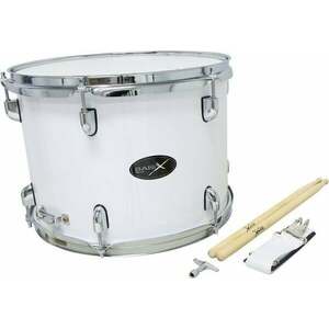 Basix Marching Tenor Drum Pochodový bubon 14" White vyobraziť