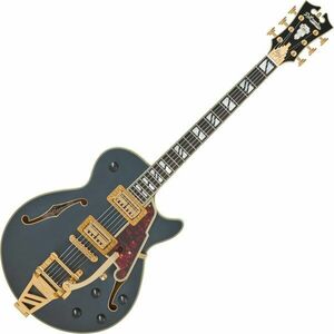 D'Angelico Deluxe Bobby Weir 3 Matte Stone Semiakustická gitara vyobraziť