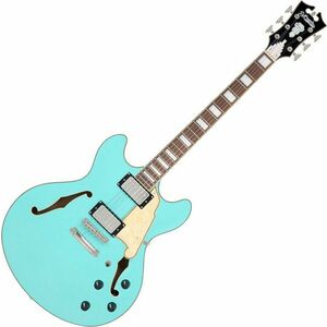 D'Angelico Premier DC Surf Green Semiakustická gitara vyobraziť