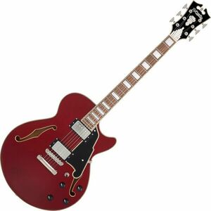 D'Angelico Premier SS Burnt Red Semiakustická gitara vyobraziť