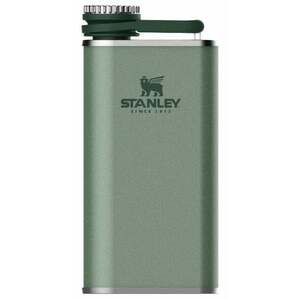 Stanley Easy Fill Wide Mouth Flask Hammertone Green 230 ml Ploskačka vyobraziť