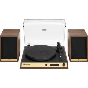 Crosley C72 Walnut Gramofónová súprava vyobraziť