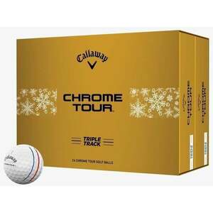 Callaway Chrome Tour White Triple Track Golfové lopty vyobraziť