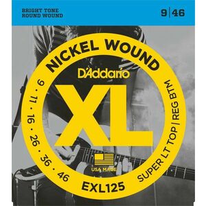 D'Addario EXL125 Struny pre elektrickú gitaru vyobraziť