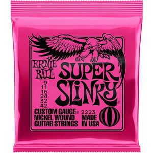 Ernie Ball 2223 Super Slinky Struny pre elektrickú gitaru vyobraziť