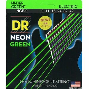 DR Strings NGE-9 Neon Struny pre elektrickú gitaru vyobraziť