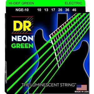 DR Strings NGE-10 Neon Struny pre elektrickú gitaru vyobraziť