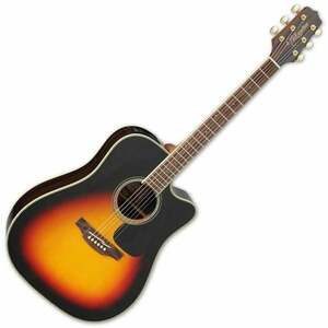 Takamine GD51CE Brown Sunburst Elektroakustická gitara Dreadnought vyobraziť