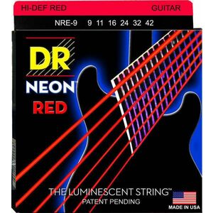 DR Strings NRE-9 Neon Struny pre elektrickú gitaru vyobraziť