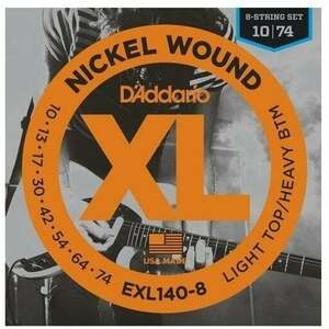 D'Addario EXL140-8 Struny pre elektrickú gitaru vyobraziť