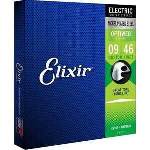 Elixir 19027 Optiweb 9-46 Struny pre elektrickú gitaru vyobraziť