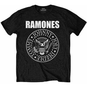 Ramones Tričko Presidential Seal Unisex Black S vyobraziť