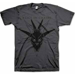 Alice in Chains Tričko Black Skull Unisex Charcoal Grey S vyobraziť