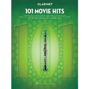 Hal Leonard 101 Movie Hits For Clarinet Noty vyobraziť