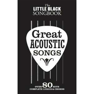 The Little Black Songbook Great Acoustic Songs Noty vyobraziť