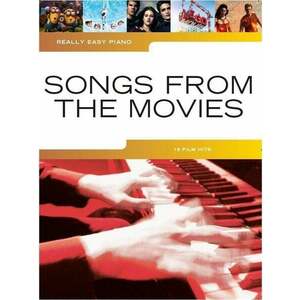 Music Sales Really Easy Piano: Songs From The Movies Noty vyobraziť