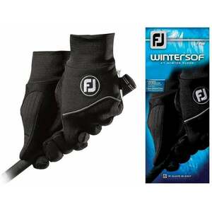 Footjoy WinterSof Black 1 Pár L Dámske rukavice vyobraziť