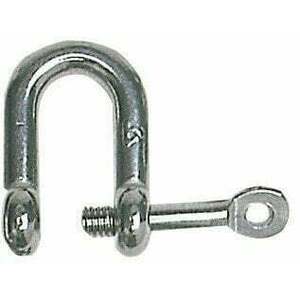 Osculati D Shackle Stainless Steel with Captive Pin 14 mm Lodný šekel vyobraziť