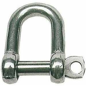 Osculati D Shackle Stainless Steel 19 mm Lodný šekel vyobraziť