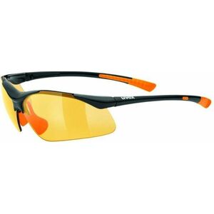 UVEX Sportstyle 223 Black/Orange/Litemirror Orange Cyklistické okuliare vyobraziť