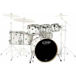 PDP by DW Concept Shell Pack 7 pcs 22" Pearlescent White Akustická bicia sada vyobraziť