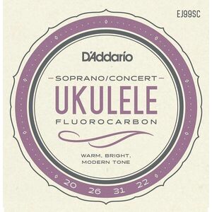 D'Addario EJ99SC Struny pre sopránové ukulele vyobraziť