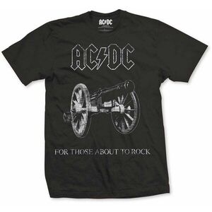 AC/DC Tričko About to Rock Unisex Black S vyobraziť