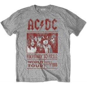 AC/DC Tričko Highway to Hell World Tour 1979/1980 Unisex Grey XL vyobraziť