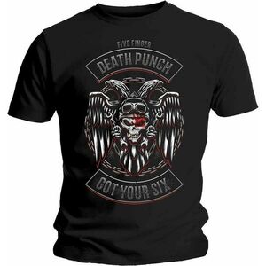 Five Finger Death Punch Tričko Biker Badge Unisex Black M vyobraziť